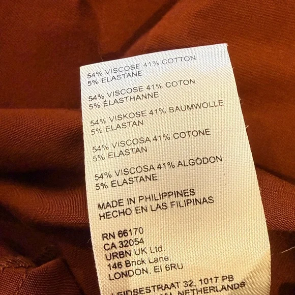 NWT By Anthropologie Size XL Belted Pencil Skirt Brown - Picture 13 of 13